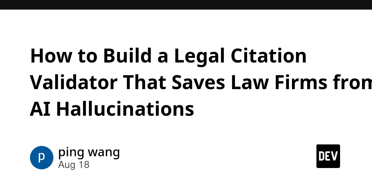 Legal Citation Validator SaaS
