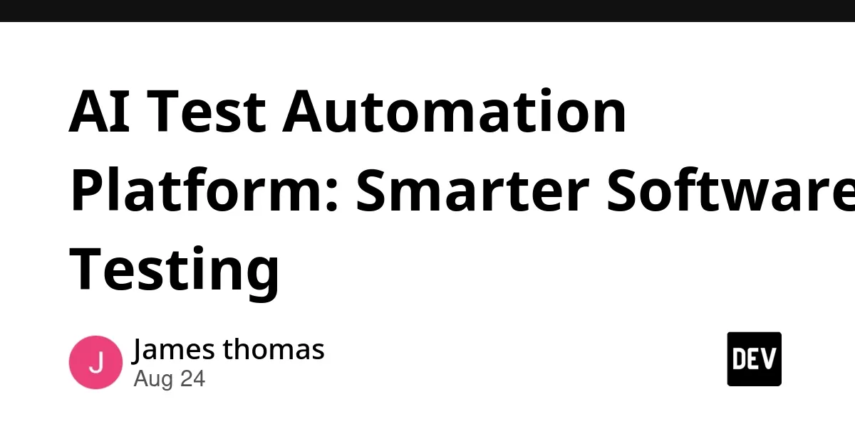 AI Test Automation Services