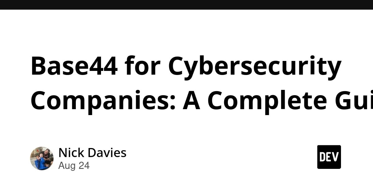 No-code Cybersecurity App Development with Base44