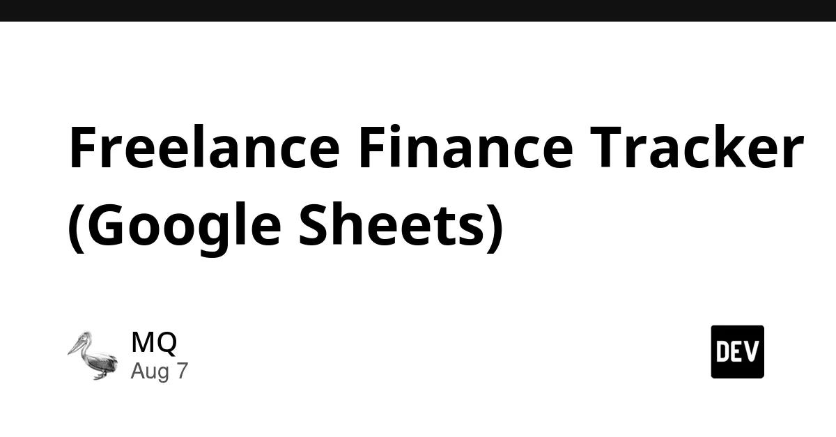 Selling Google Sheets Finance Trackers