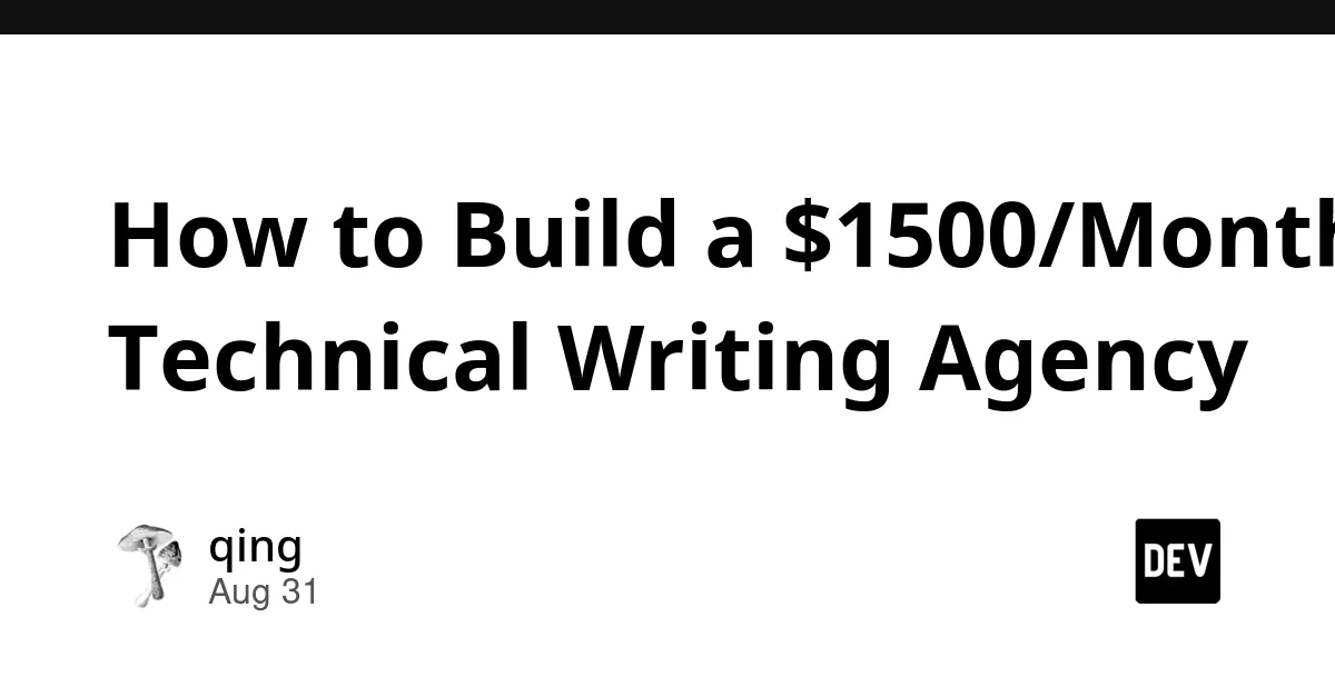 AI-Powered Technical Writing Agency