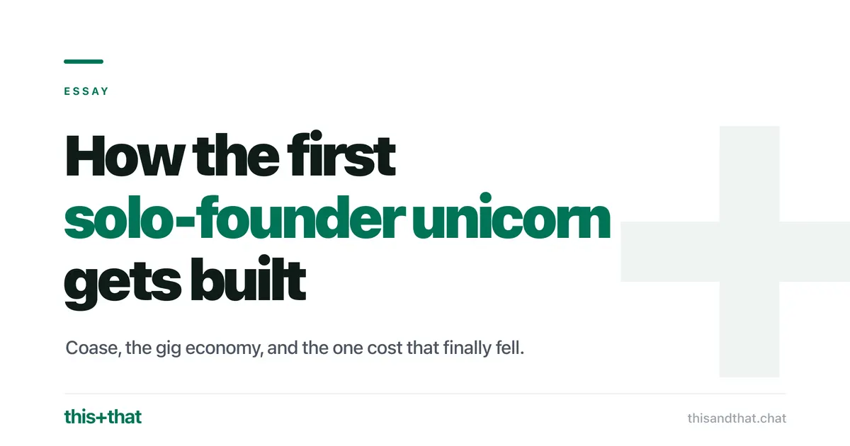 Solo-Founder AI Unicorn
