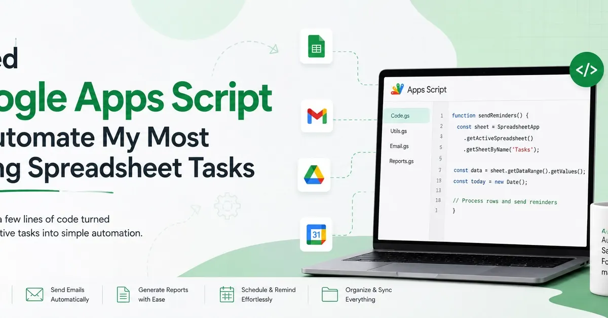 Automating Business Workflows with Google Apps Script and AI