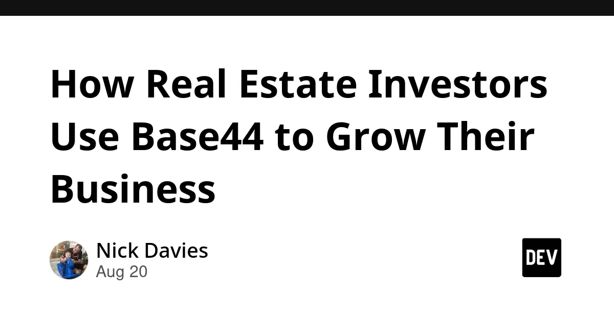Real Estate Investment Automation with Base44
