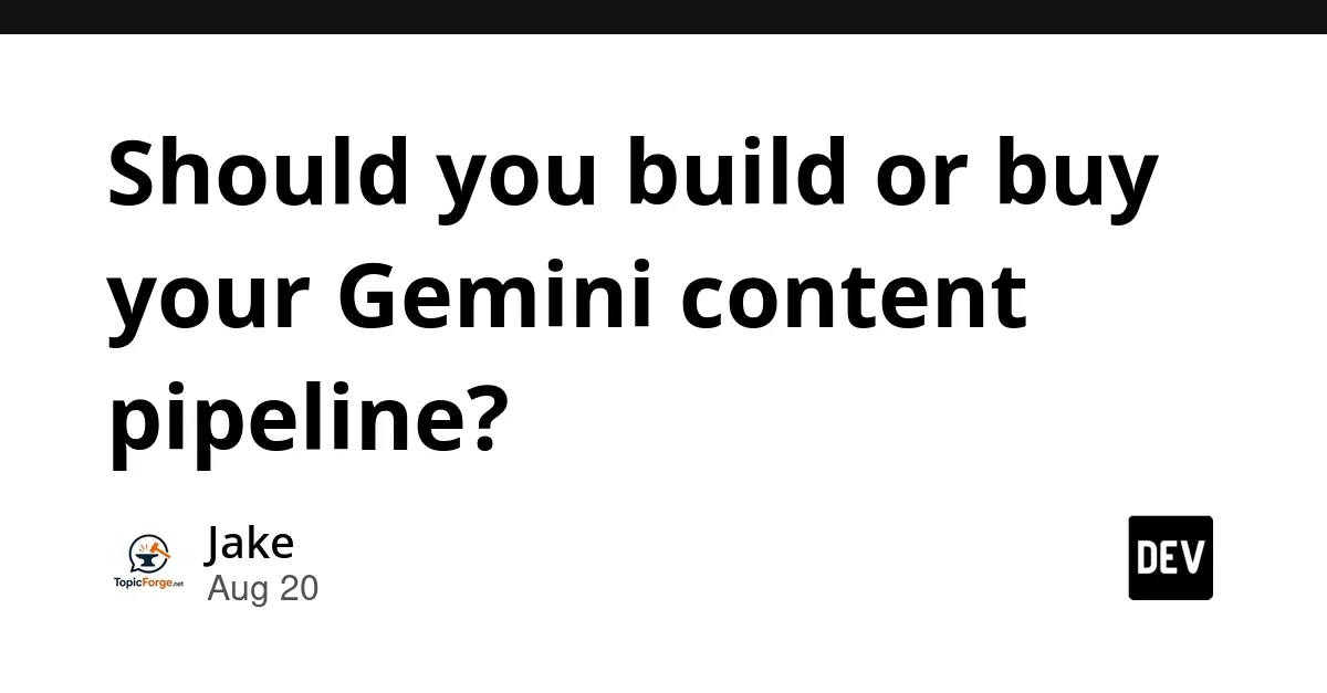 AI Content Pipeline with Gemini Vertex AI