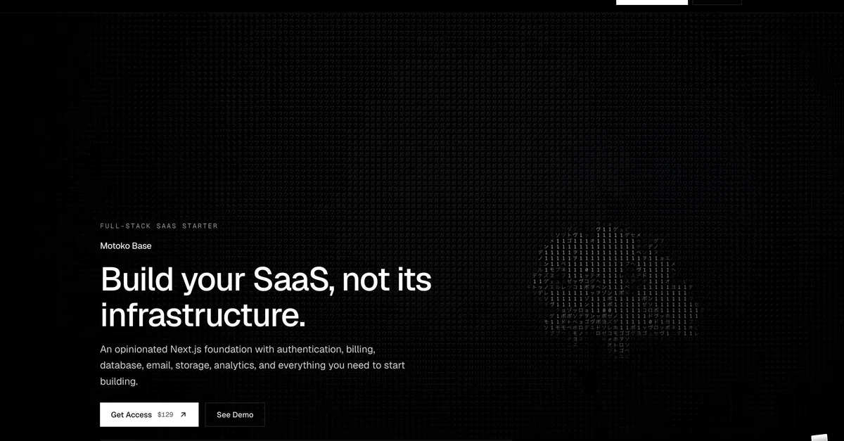 Building a SaaS using a modern tech stack