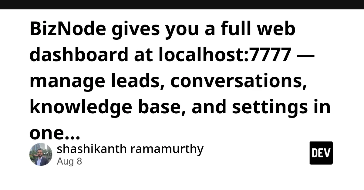 AI-Powered Local CRM & Lead Automation