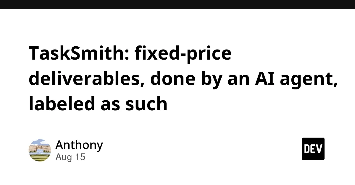 AI-Powered Fixed-Price Micro-Services
