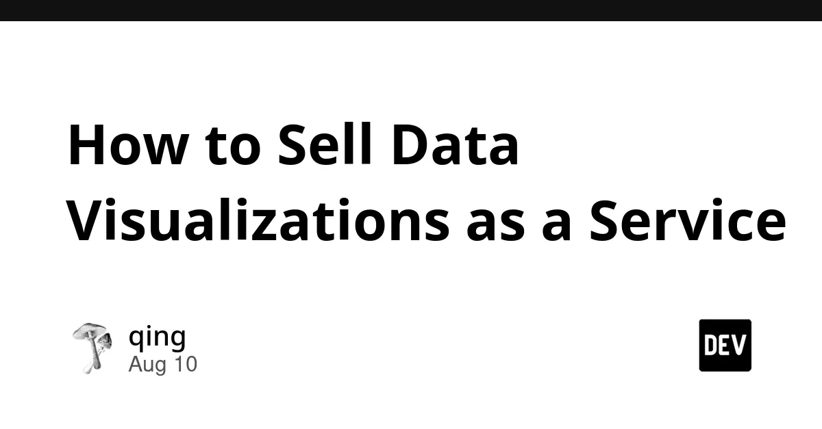 Data Visualization as a Service
