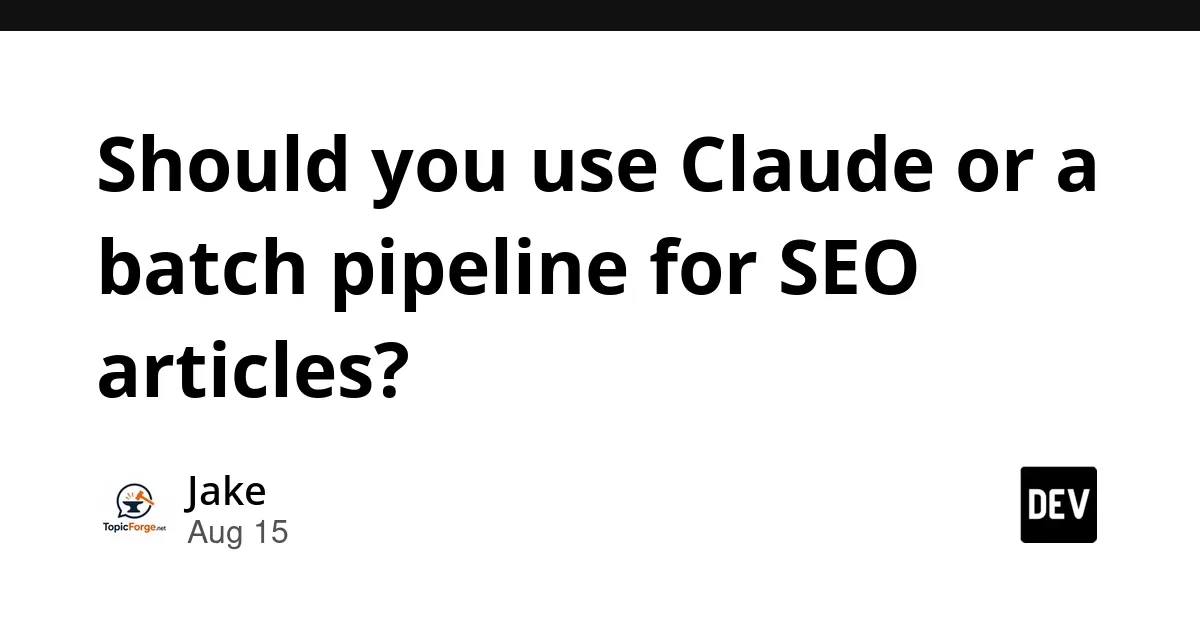 AI-Powered SEO Content Scaling