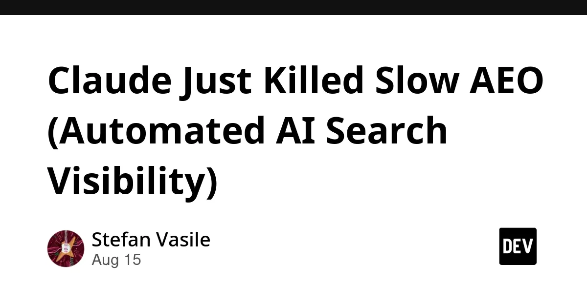 News-Driven AI Engine Optimization (AEO)